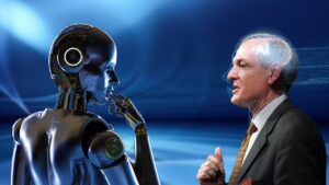 Graphic exposing artificial intelligence risks impacting job security, privacy, and cyber safety
