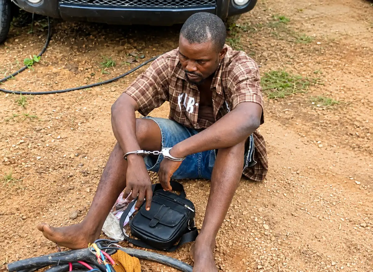 NSCDC arrests man for allegedly vandalising telecom mast in Anambra